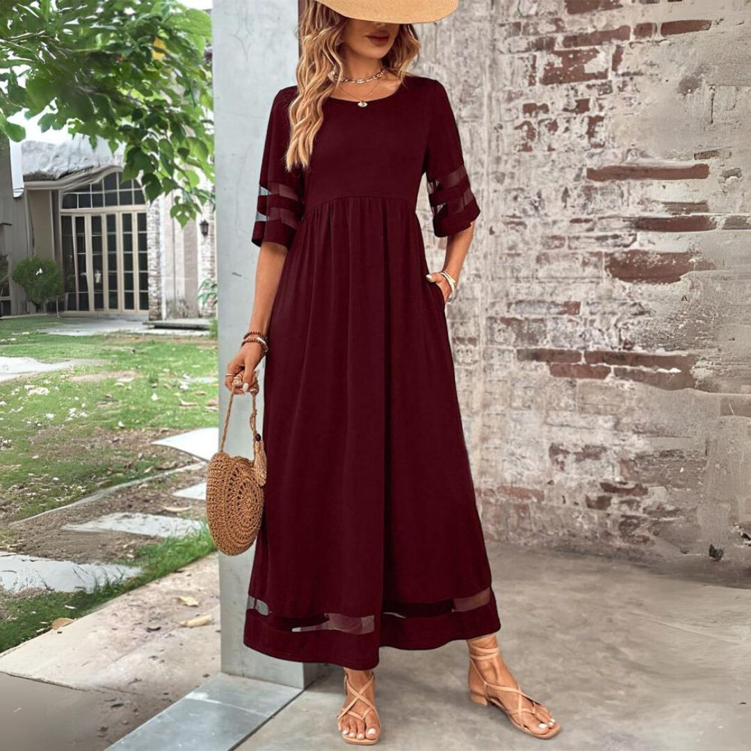 Leanne | Flattering Tummy-Smoothing Midi Dress