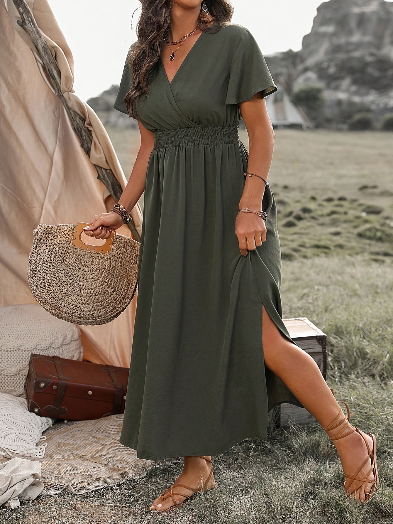 Betty | Gorgeous Elegant Fitted Tummy Covered Dress