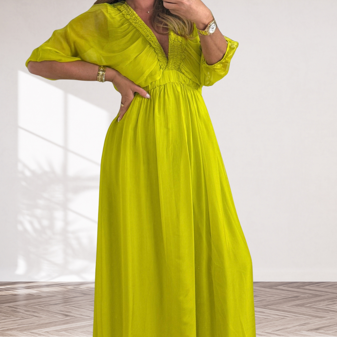 Amy | Elegant Maxi Dress – Flowy, Flattering & Timeless