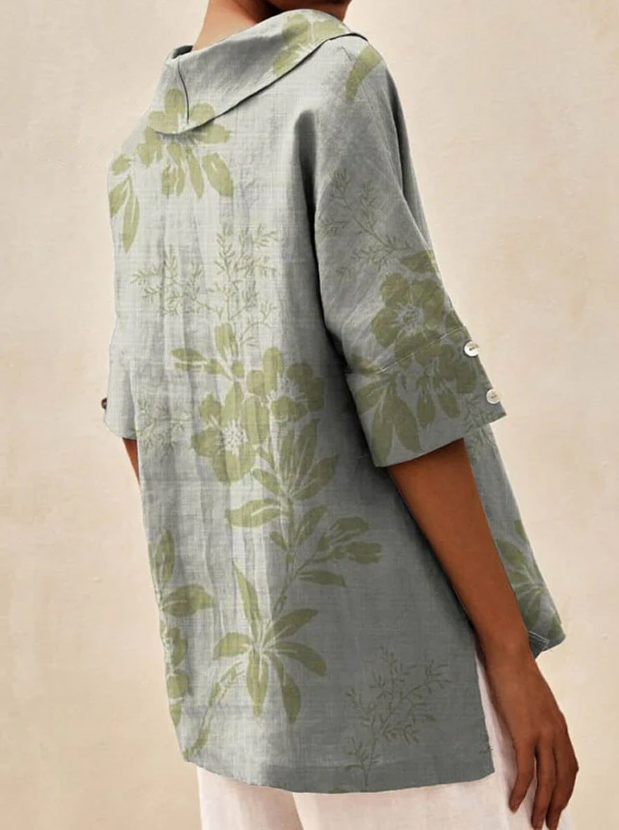 Pamela | Light And Airy Floral Blouse
