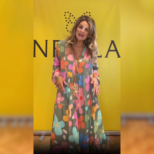 Donna | Elegant Floral Dress