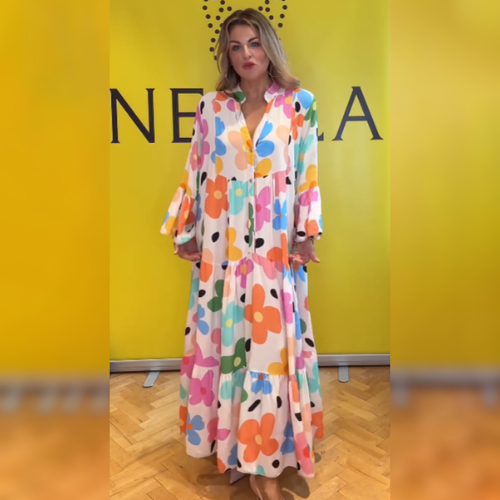 Donna | Elegant Floral Dress