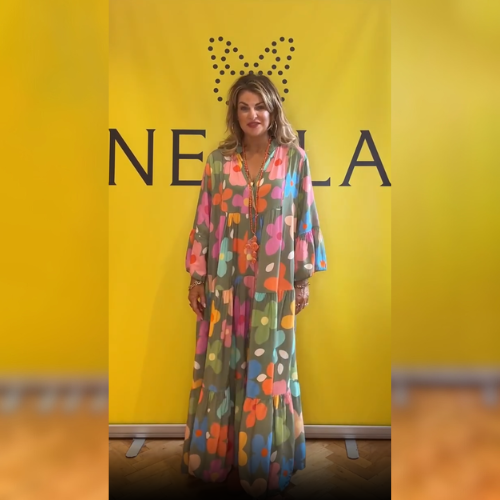 Donna | Elegant Floral Dress