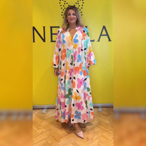 Donna | Elegant Floral Dress