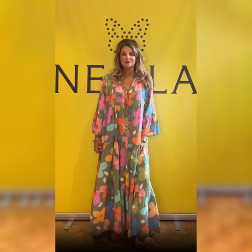 Donna | Elegant Floral Dress