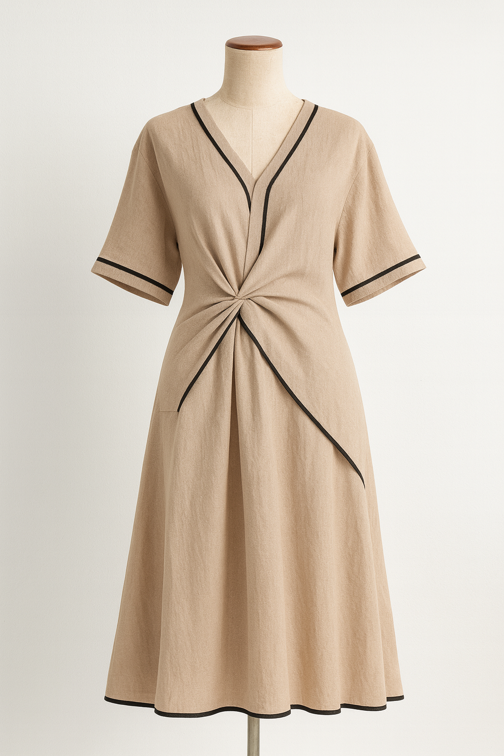 Carolyn  | Light Striped Maxi Dress