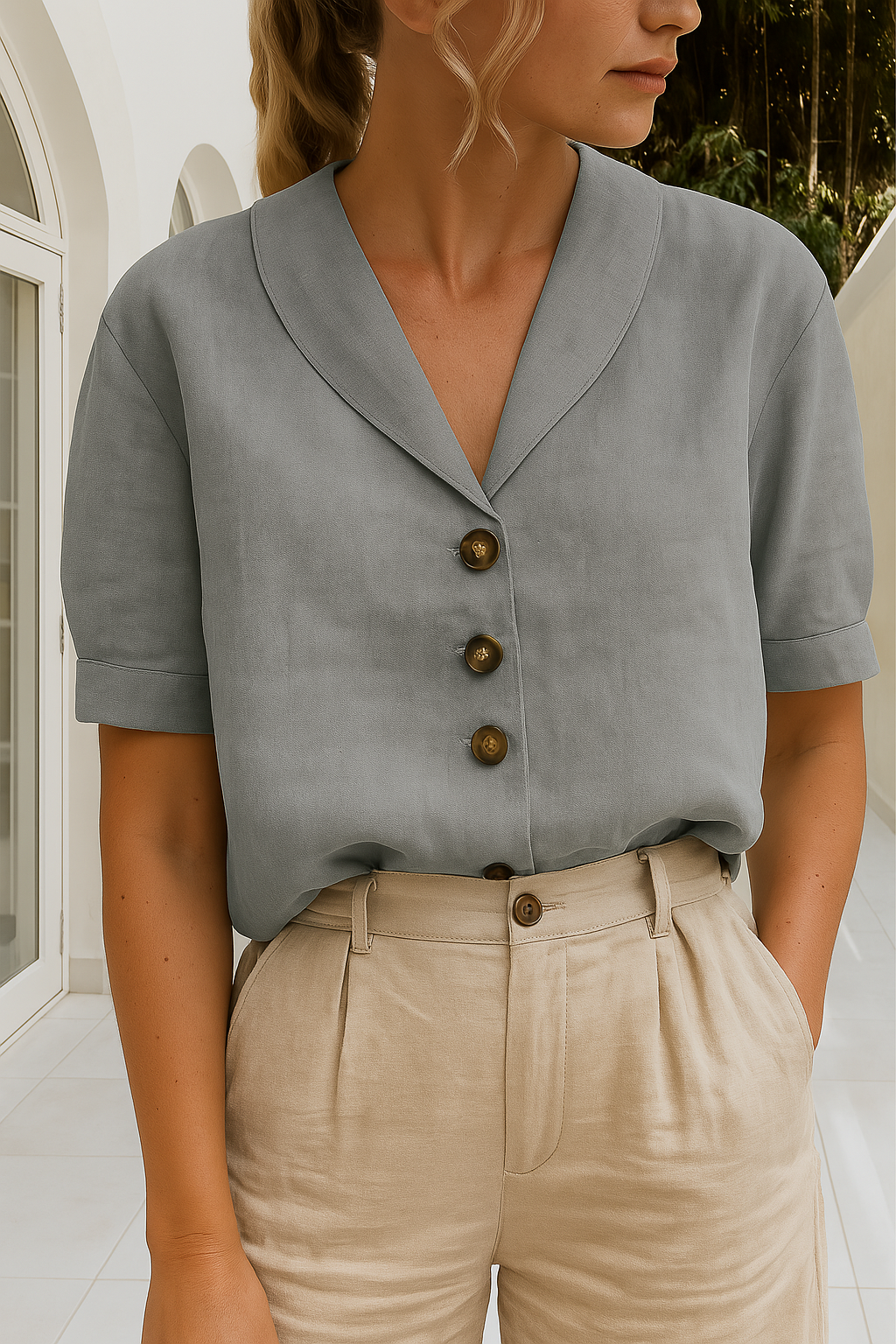 Christine | Comfortable and Elegant Blouse