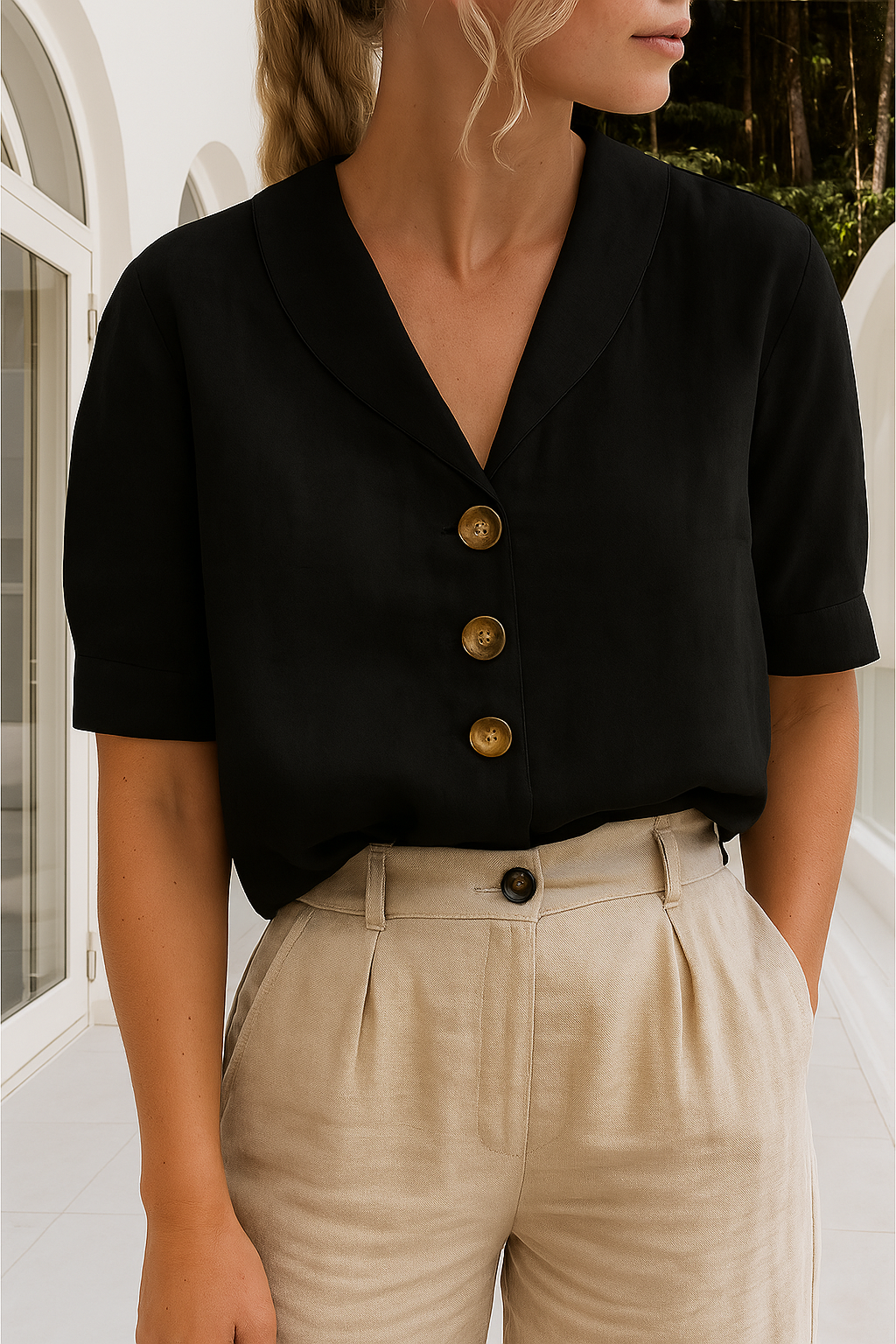 Christine | Comfortable and Elegant Blouse