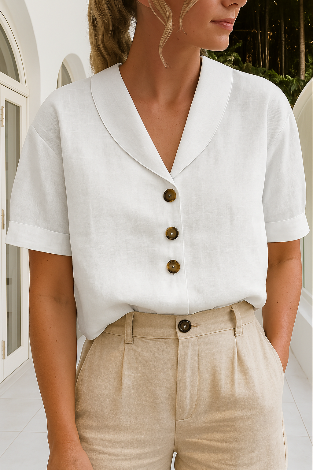 Christine | Comfortable and Elegant Blouse
