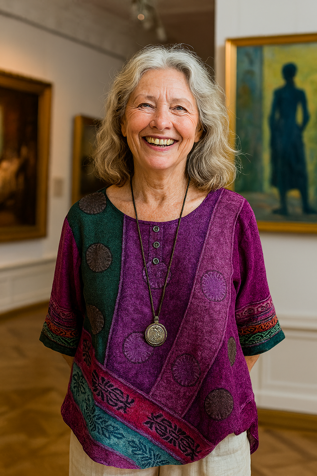 Pauline | Artistic Top – Flows Gently, Flatters Beautifully