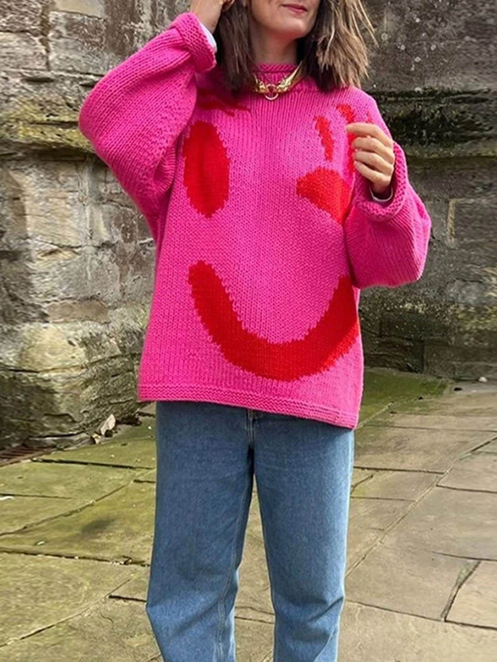 Happy |  Sunday Feel Good Knit Jumpers