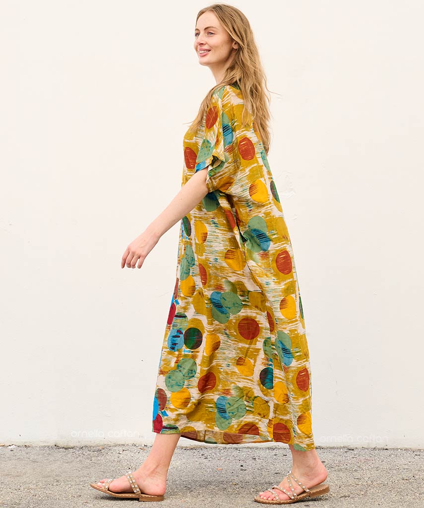 Luma | Kaftan Dress with Pockets for Everyday Wear