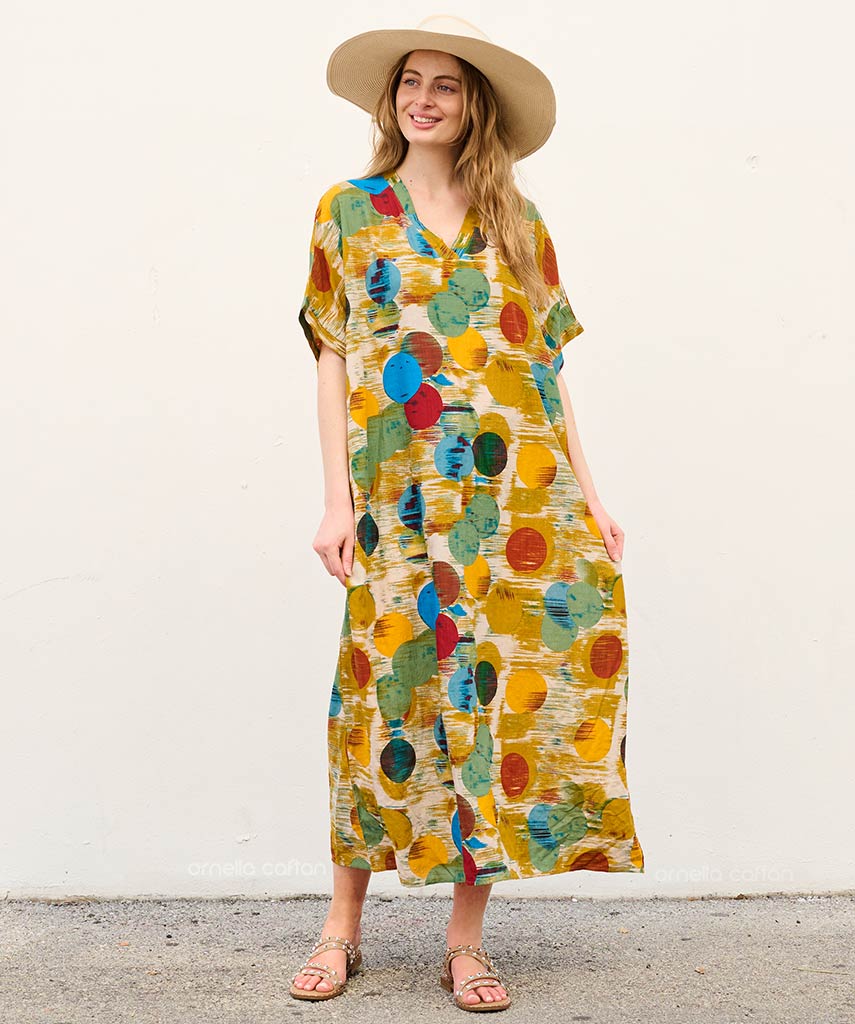 Luma | Kaftan Dress with Pockets for Everyday Wear