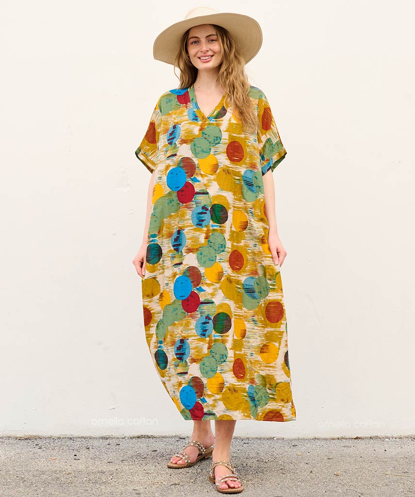 Luma | Kaftan Dress with Pockets for Everyday Wear