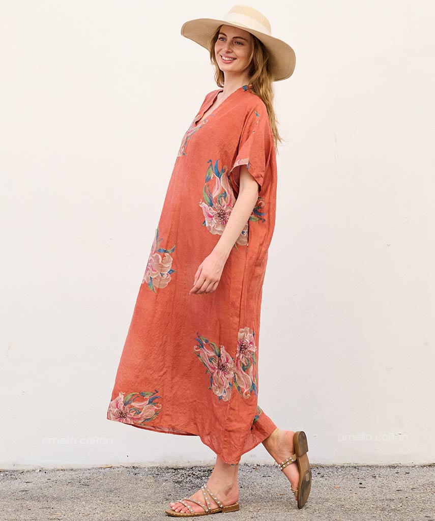 Liva | Kaftan Dress with Pockets for Everyday Wear