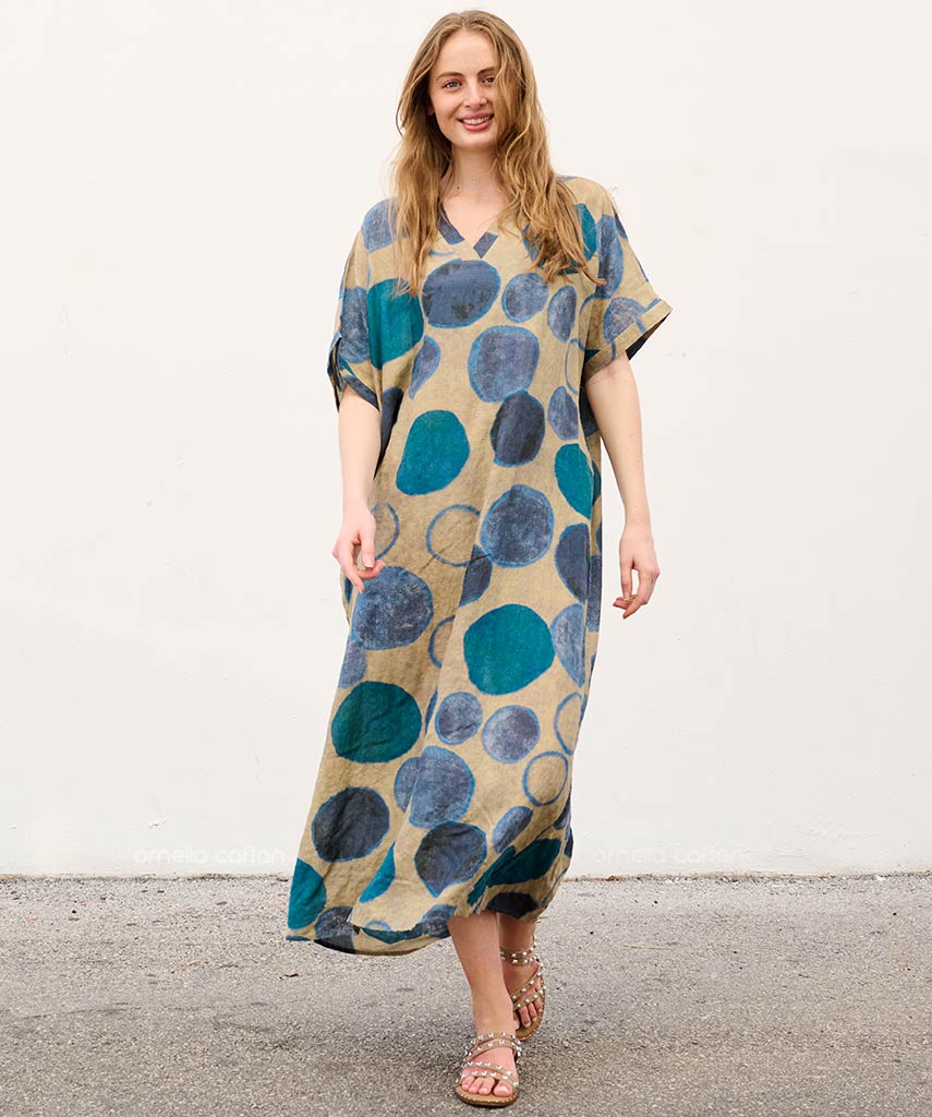 Evia | Kaftan Dress with Pockets for Everyday Wear