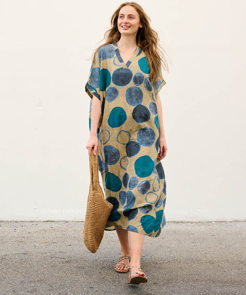 Evia | Kaftan Dress with Pockets for Everyday Wear