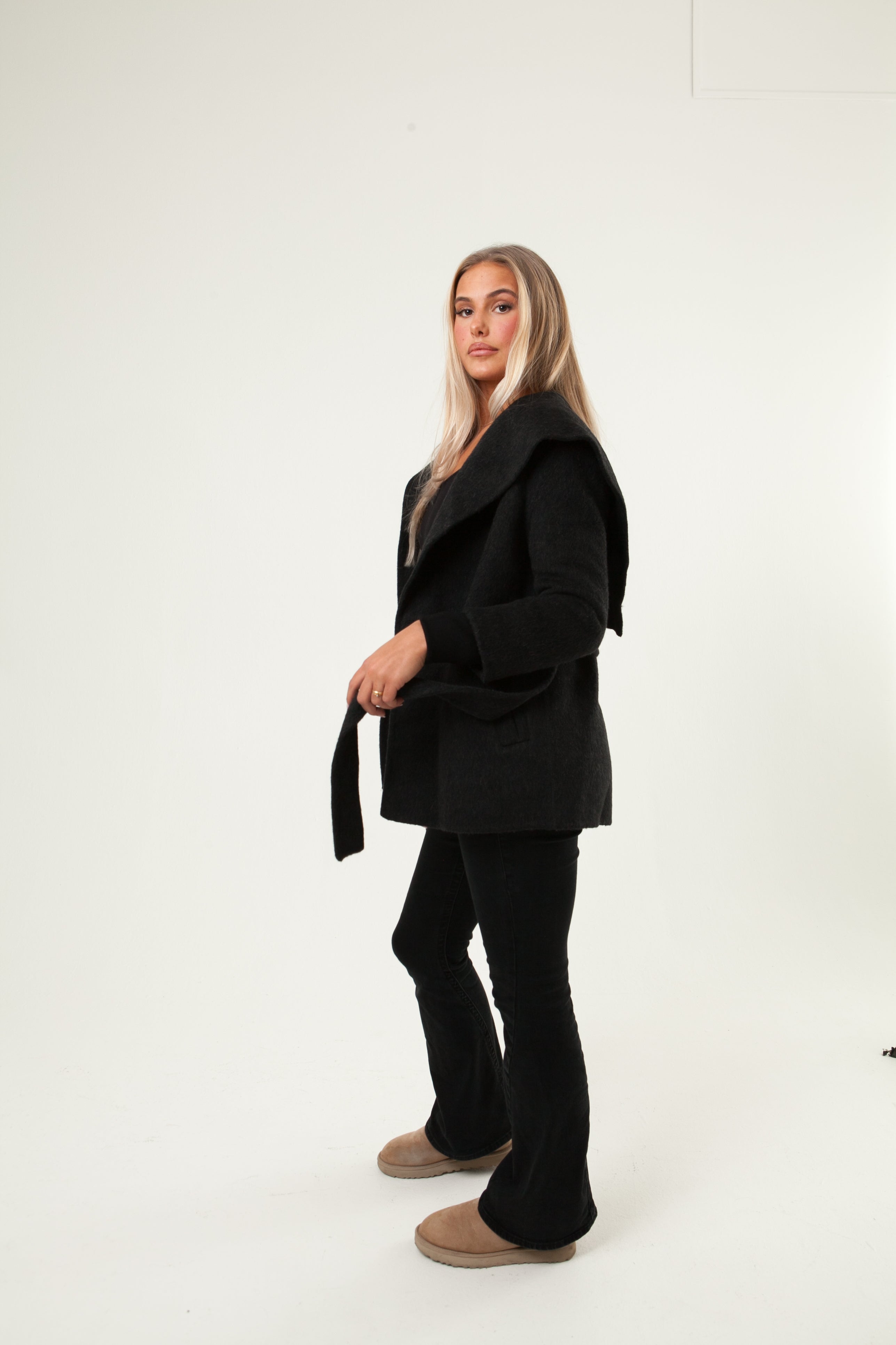 Valerie | Shawl Collar Cashmere Coat
