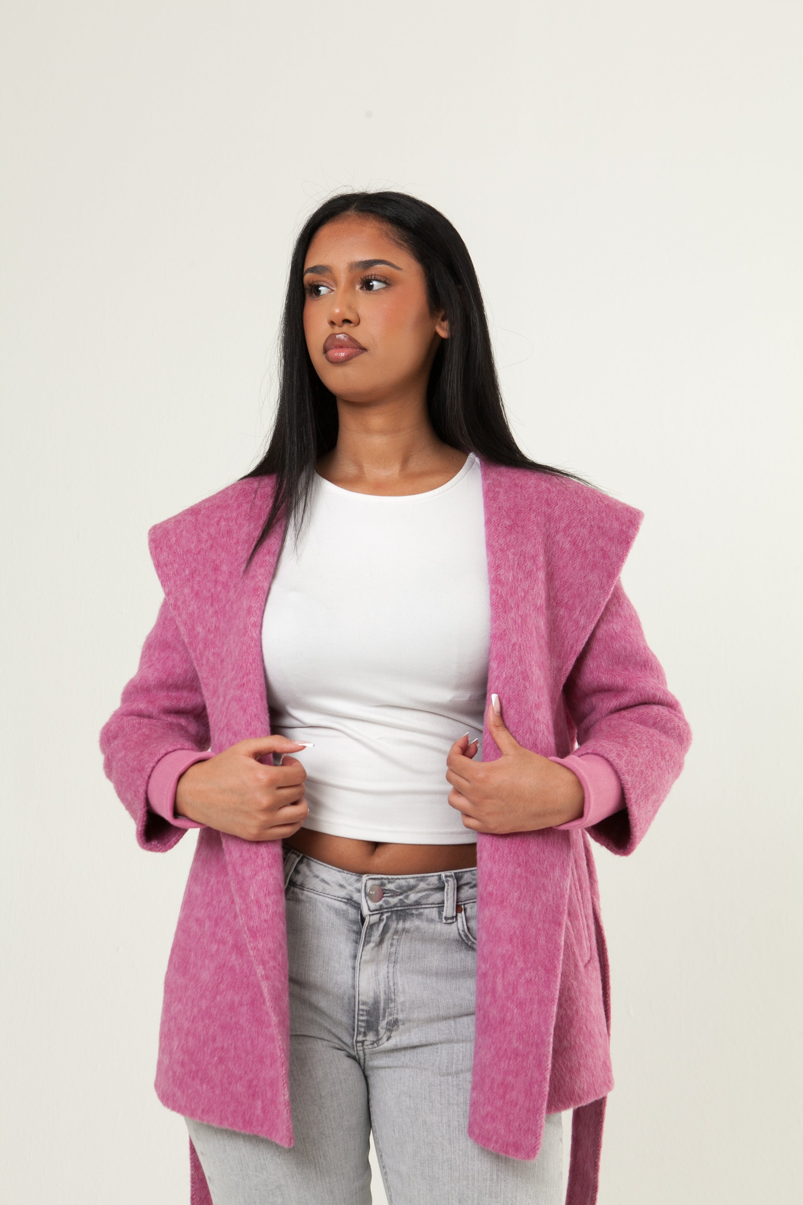 Valerie | Shawl Collar Cashmere Coat
