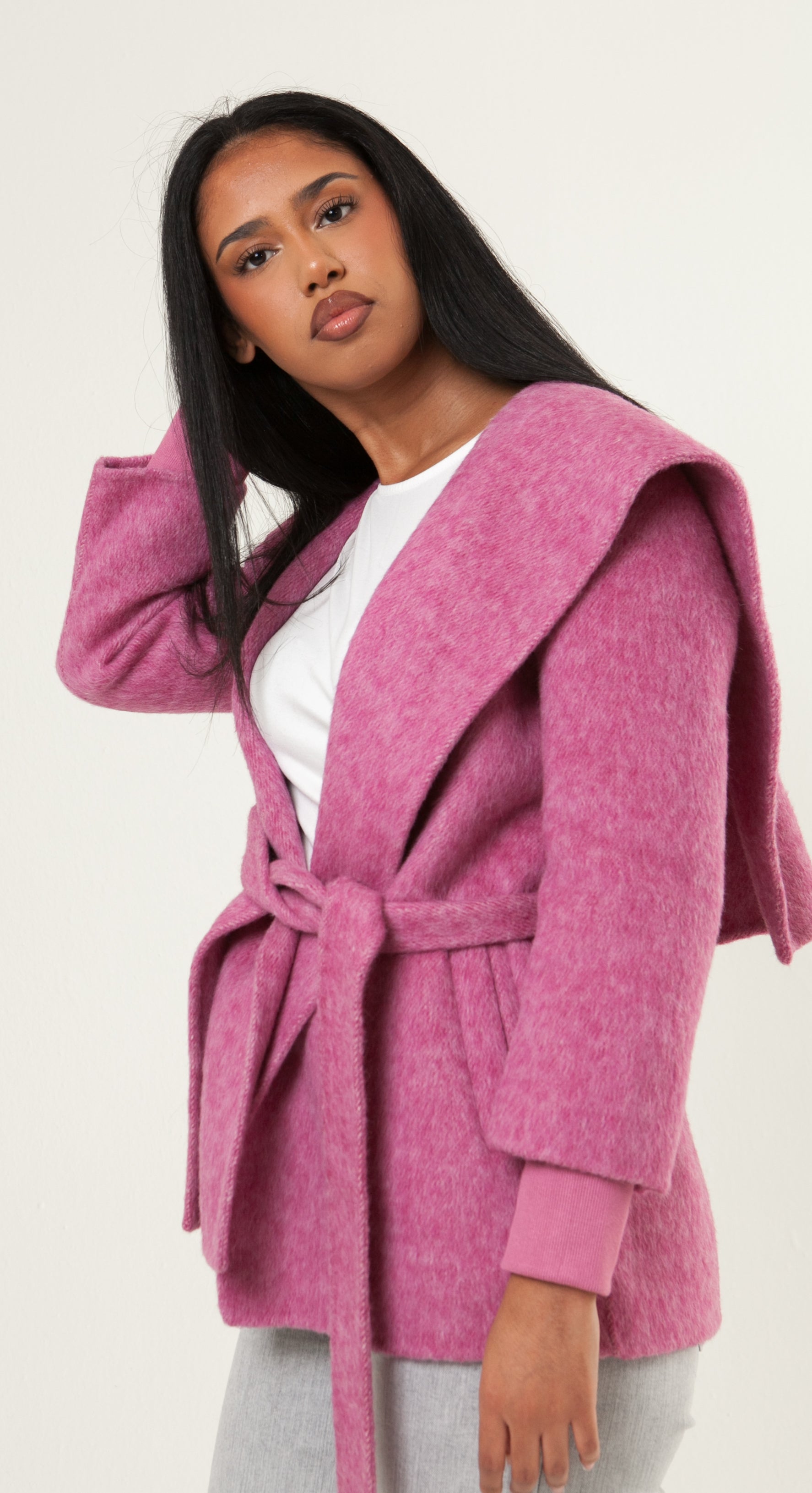 Valerie | Shawl Collar Cashmere Coat