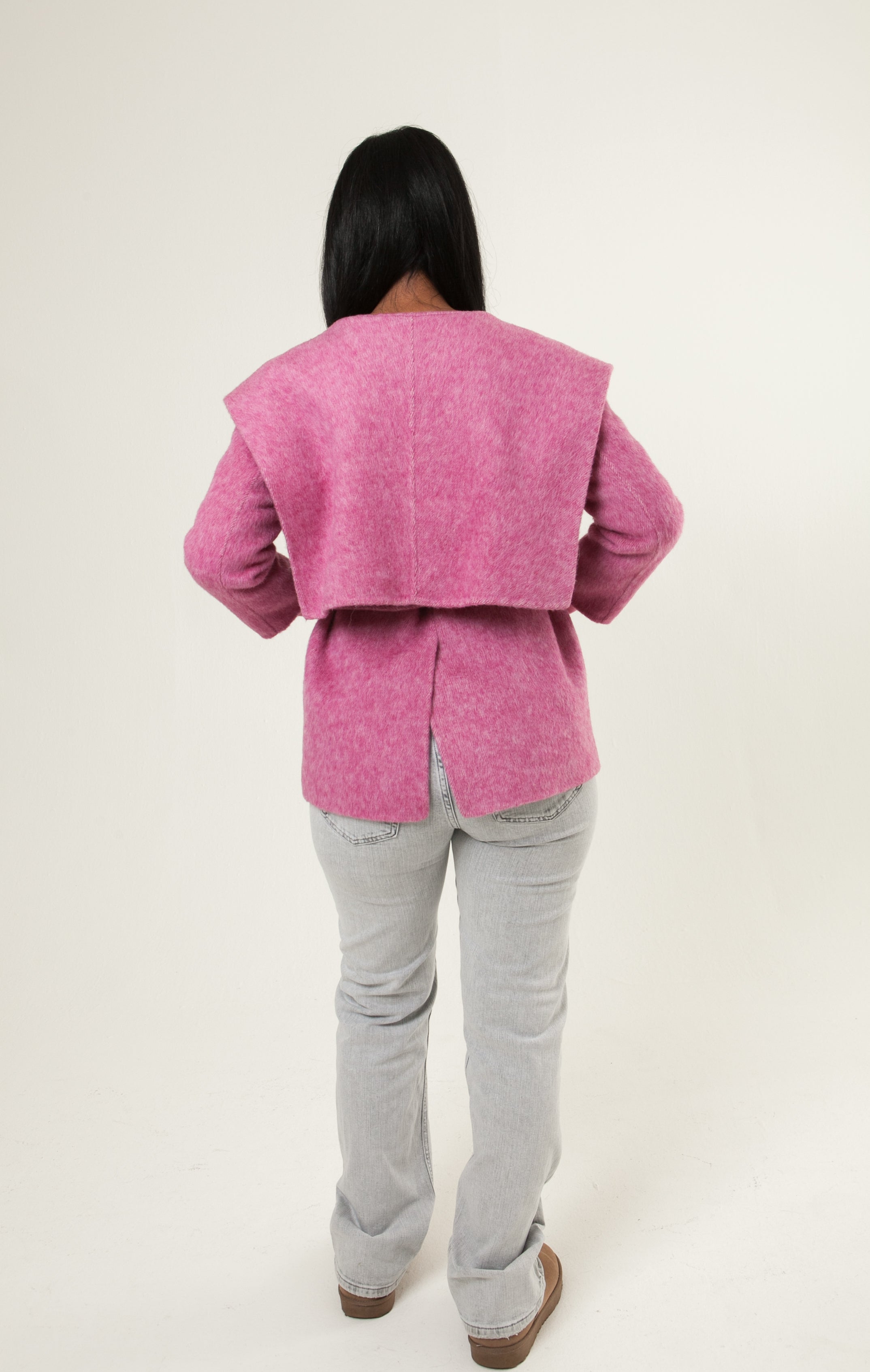 Valerie | Shawl Collar Cashmere Coat