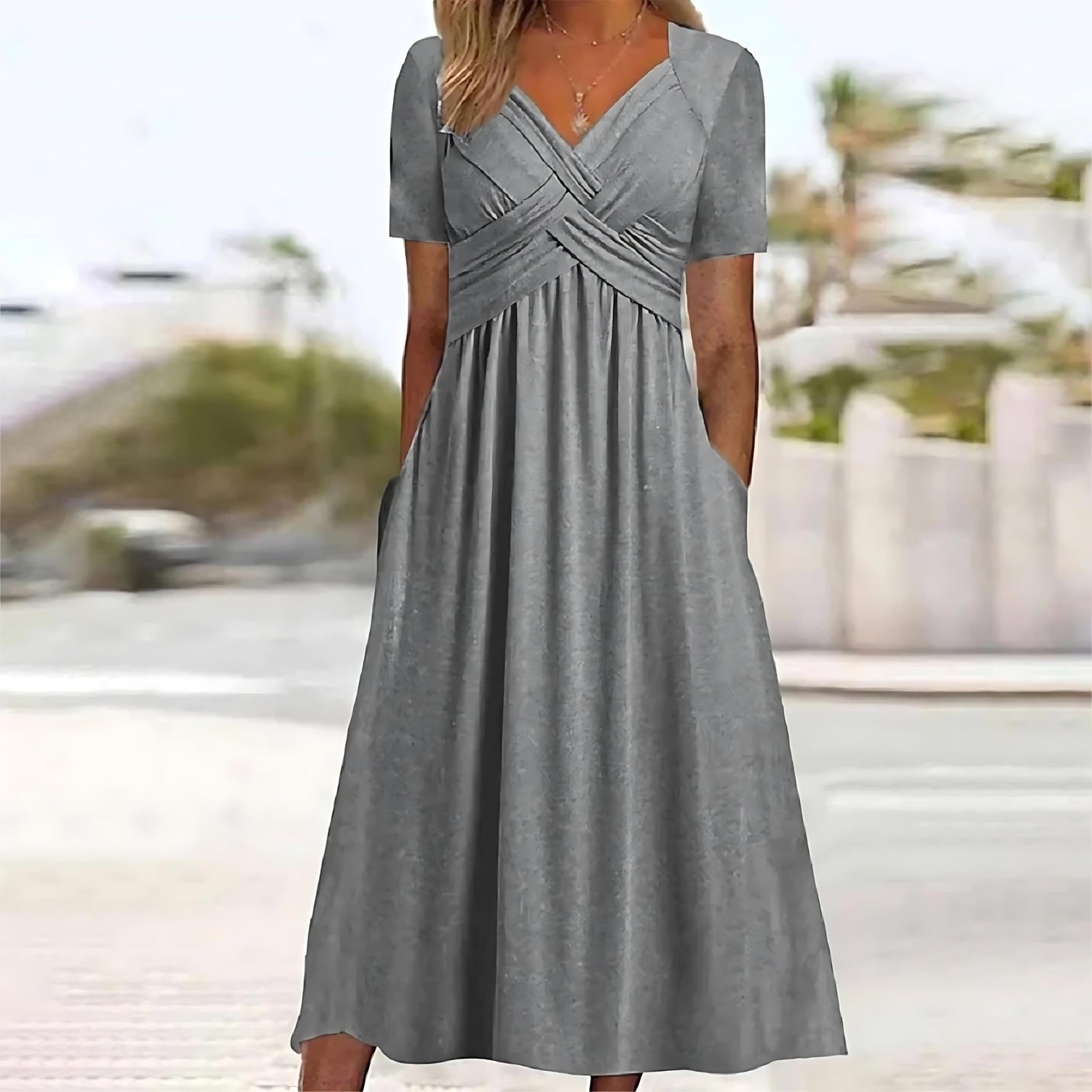 Roslyn | Comfortable Midi Dress