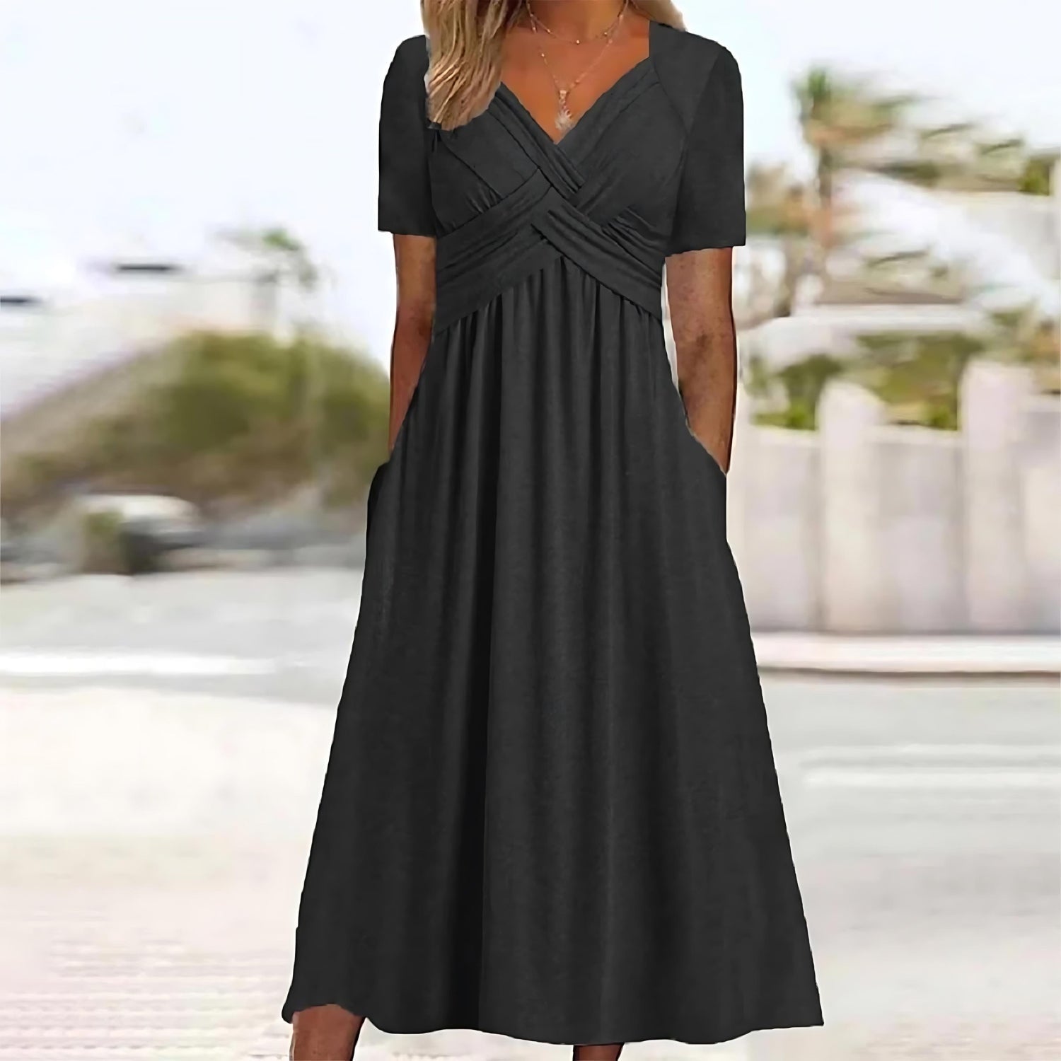 Roslyn | Comfortable Midi Dress