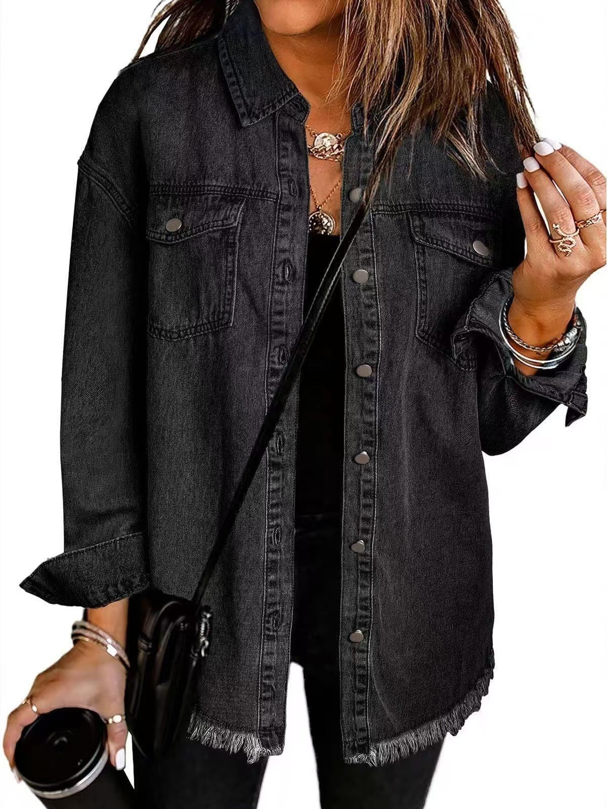 Ava | Classic Everyday Denim Jacket