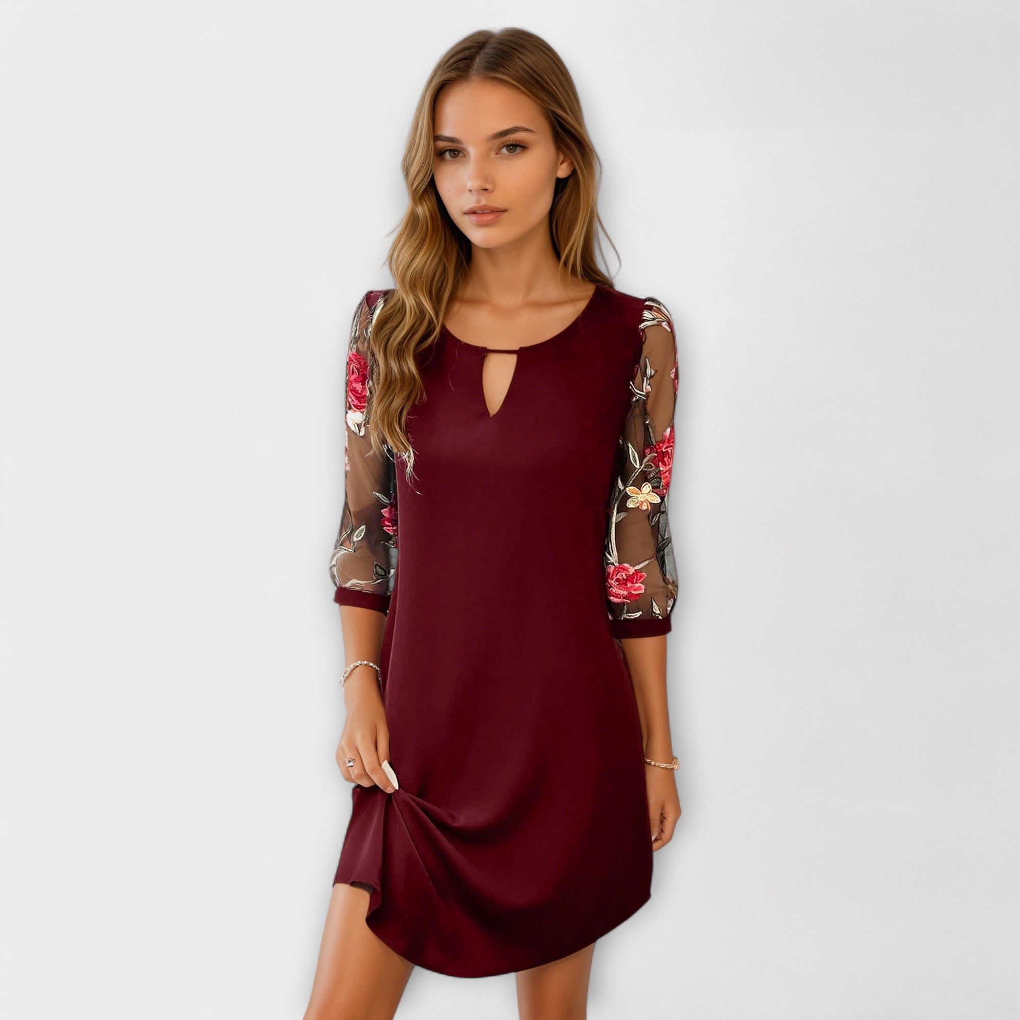 Louisa | Elegant Airy Mini Dress