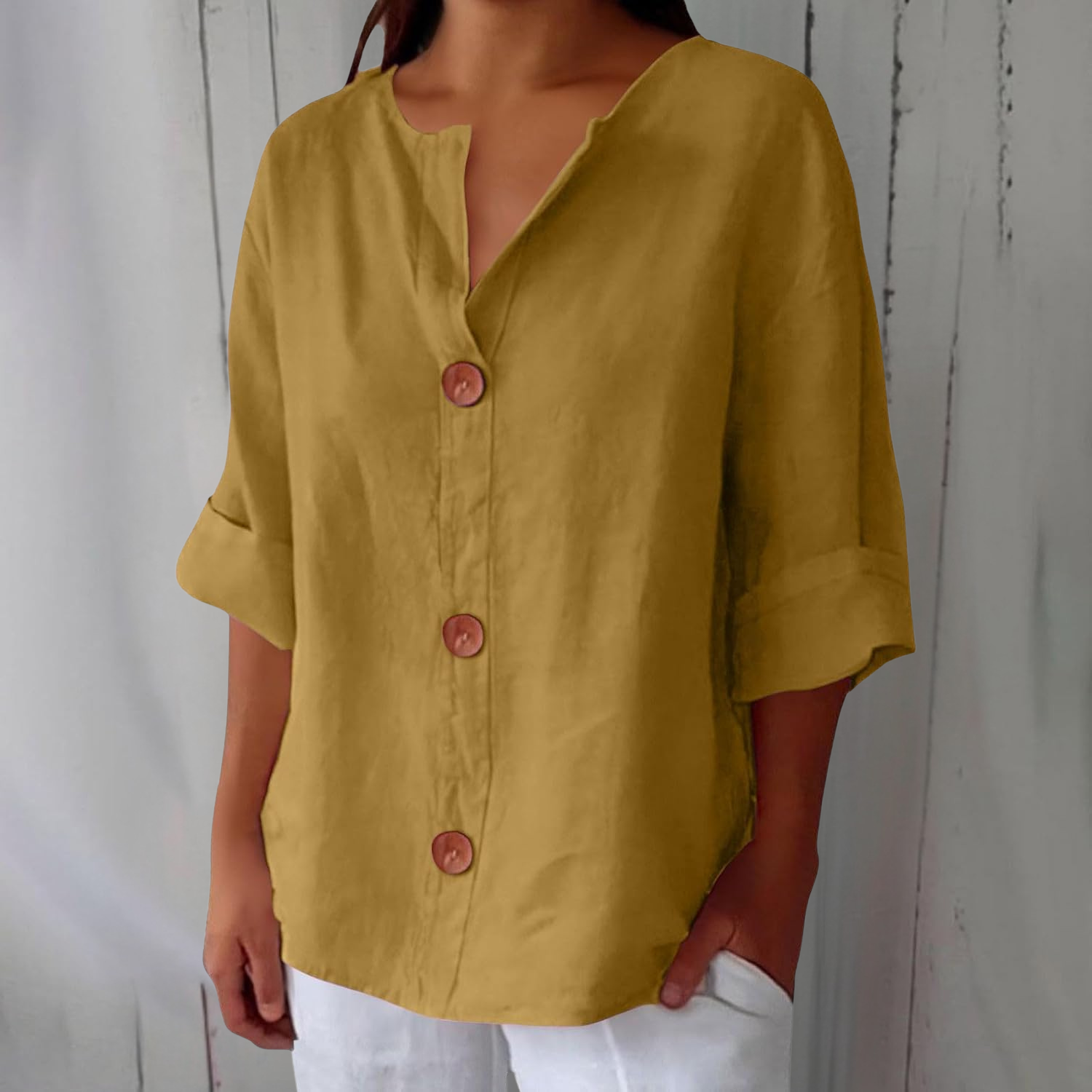 Amy | Casual Linen Shirt for Timeless Elegance