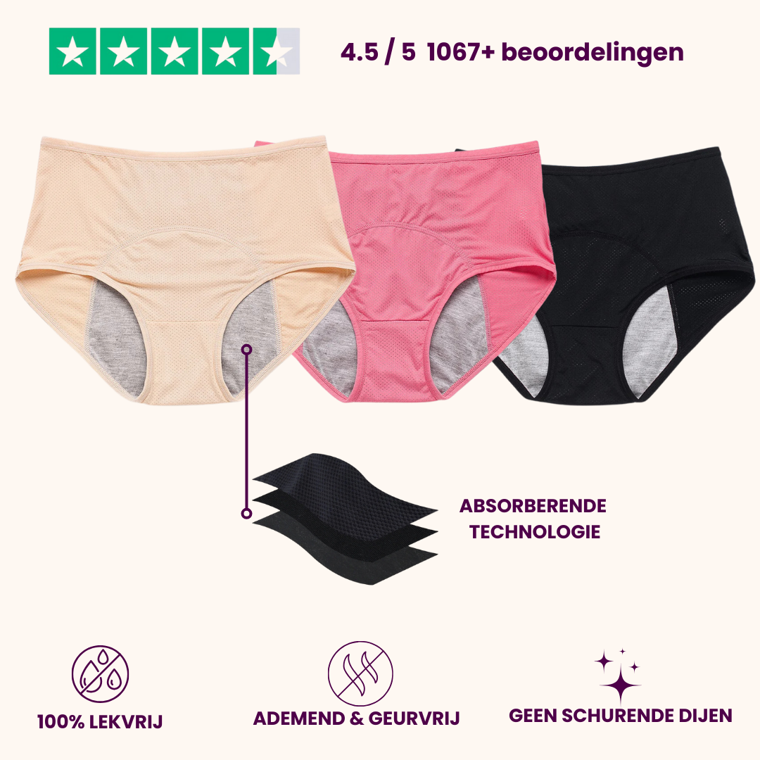 VitaDry| Leak-Proof Underwear [5-Pack]