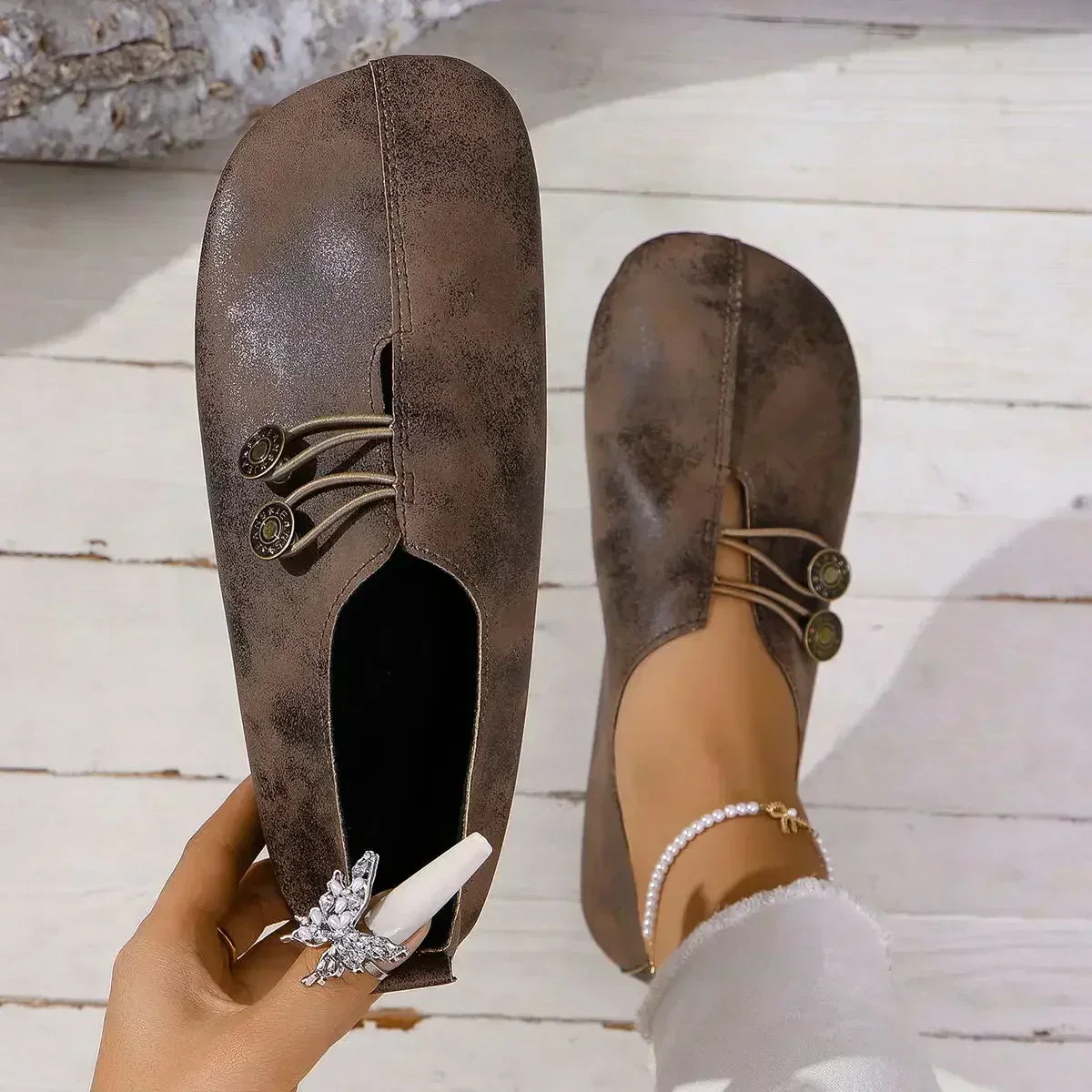 Diane | Orthopedic Slippers in Soft Suede