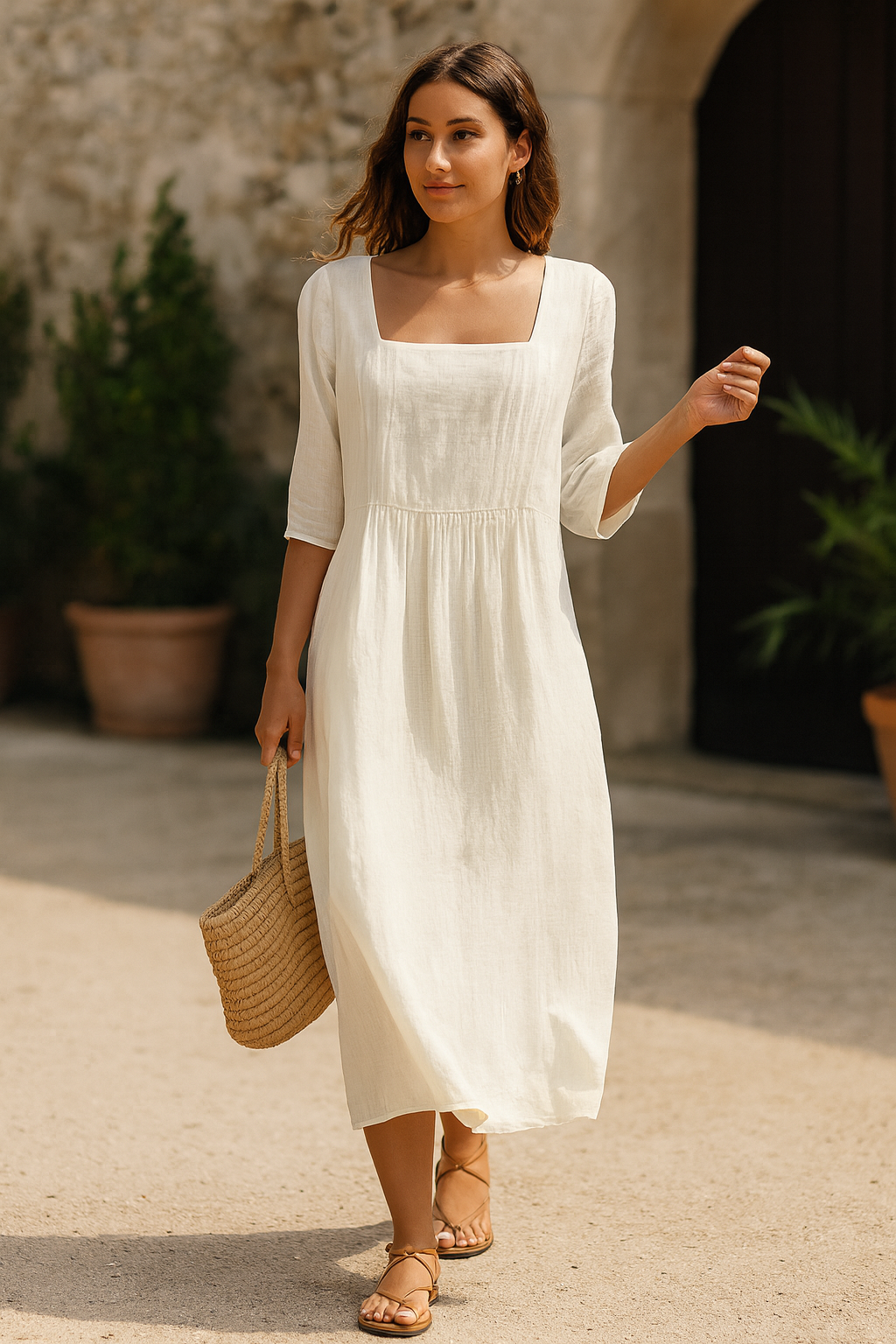 Sonia | Casual Linen Dress