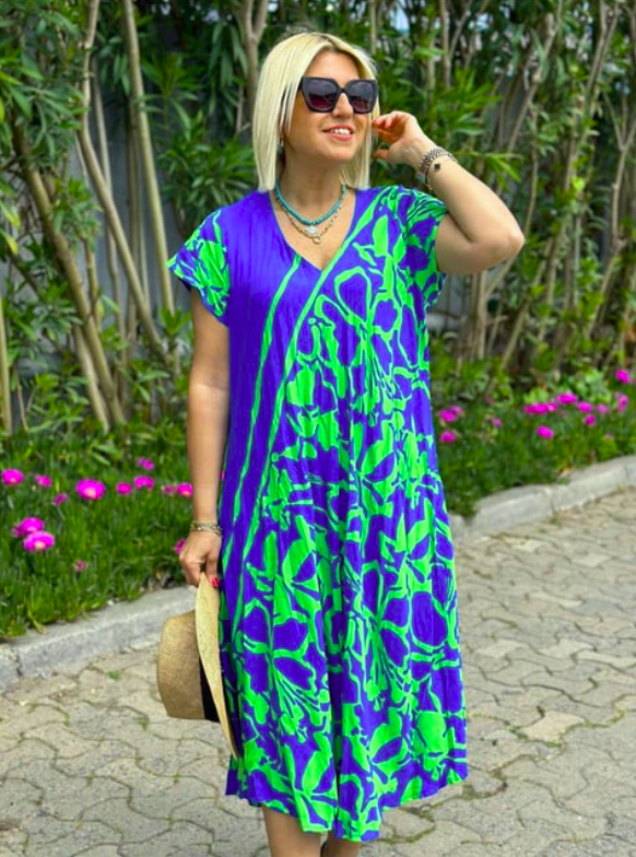 Judi | Elegant Floral Dress