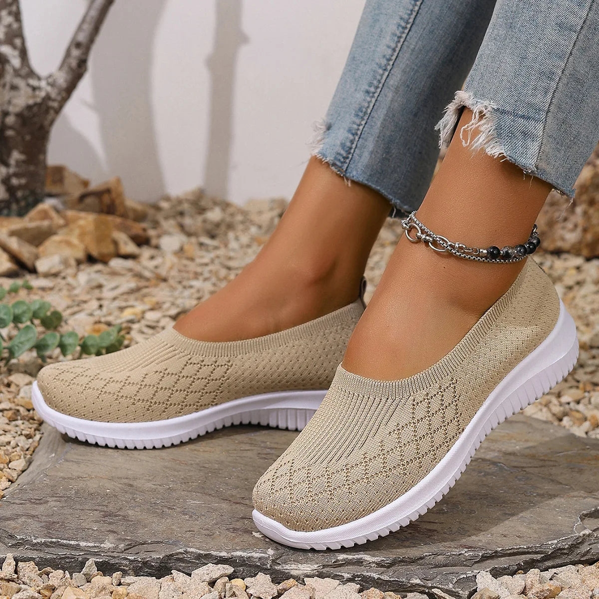 Sofina - Anti Slip Breathable Slip-Ons