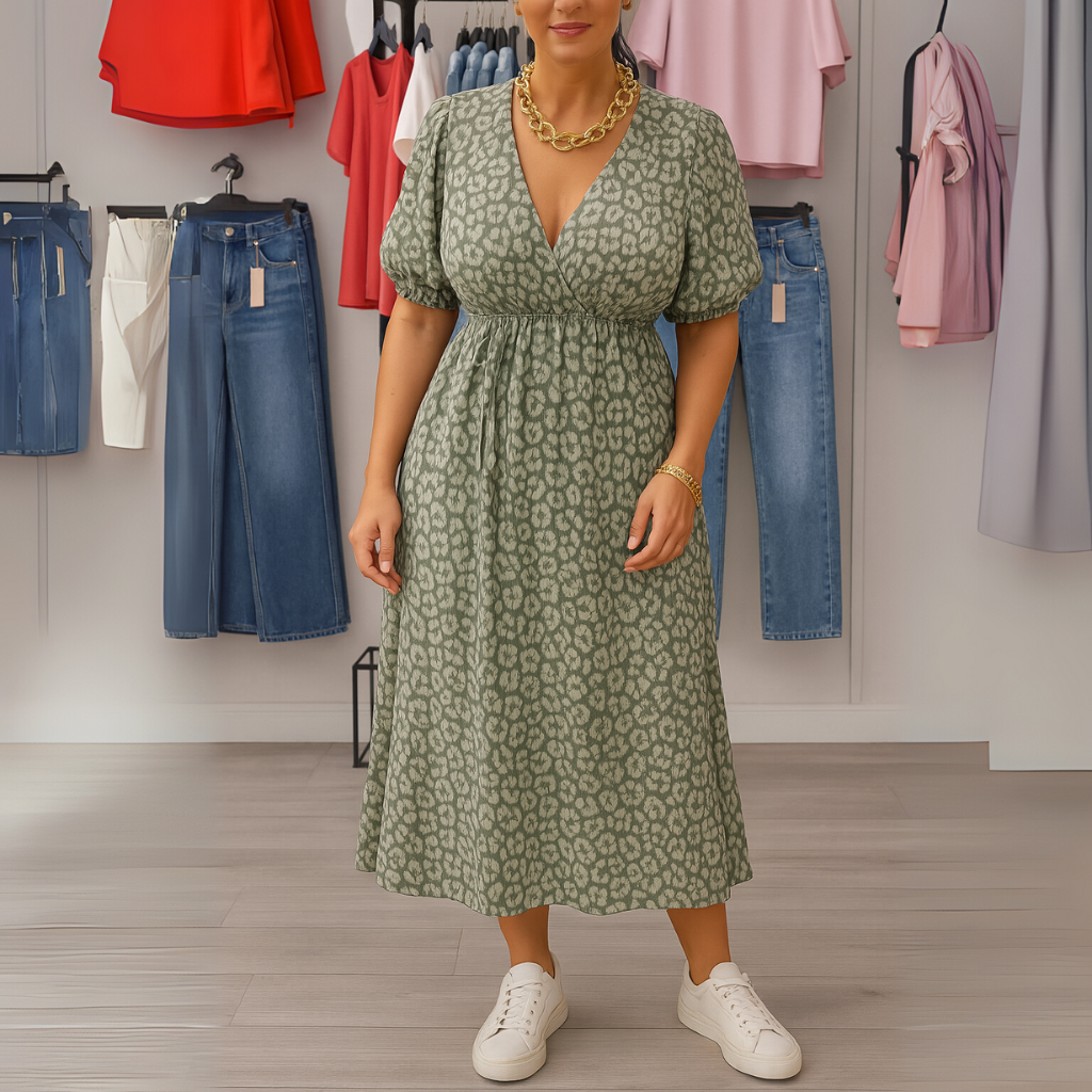 Valerie | Jurk Van Katoenmix