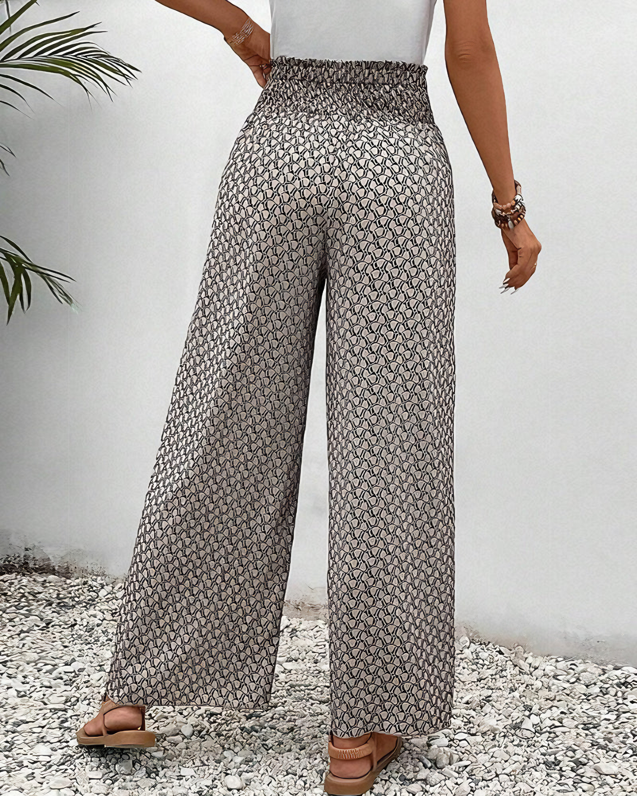 Fiona |  Breezy Comfortable Stylish Wide-Leg Pants