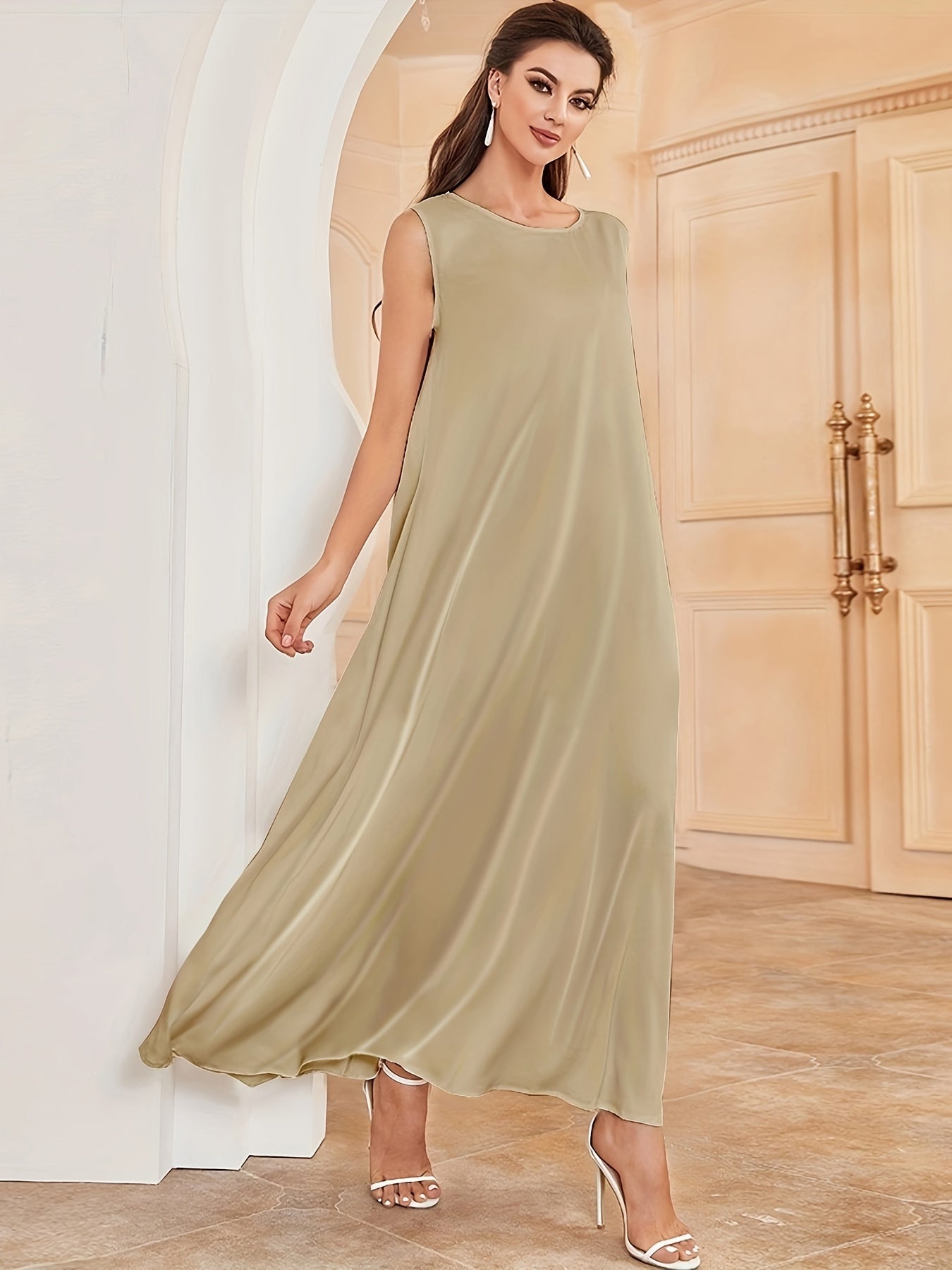 Maggie | Elegant Flowy Maxi Dress – Lightweight, Timeless & Comfortable