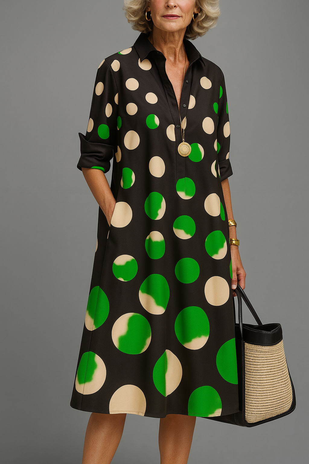 Beverley | Elegant Luxe Midi Dress for Effortless Style
