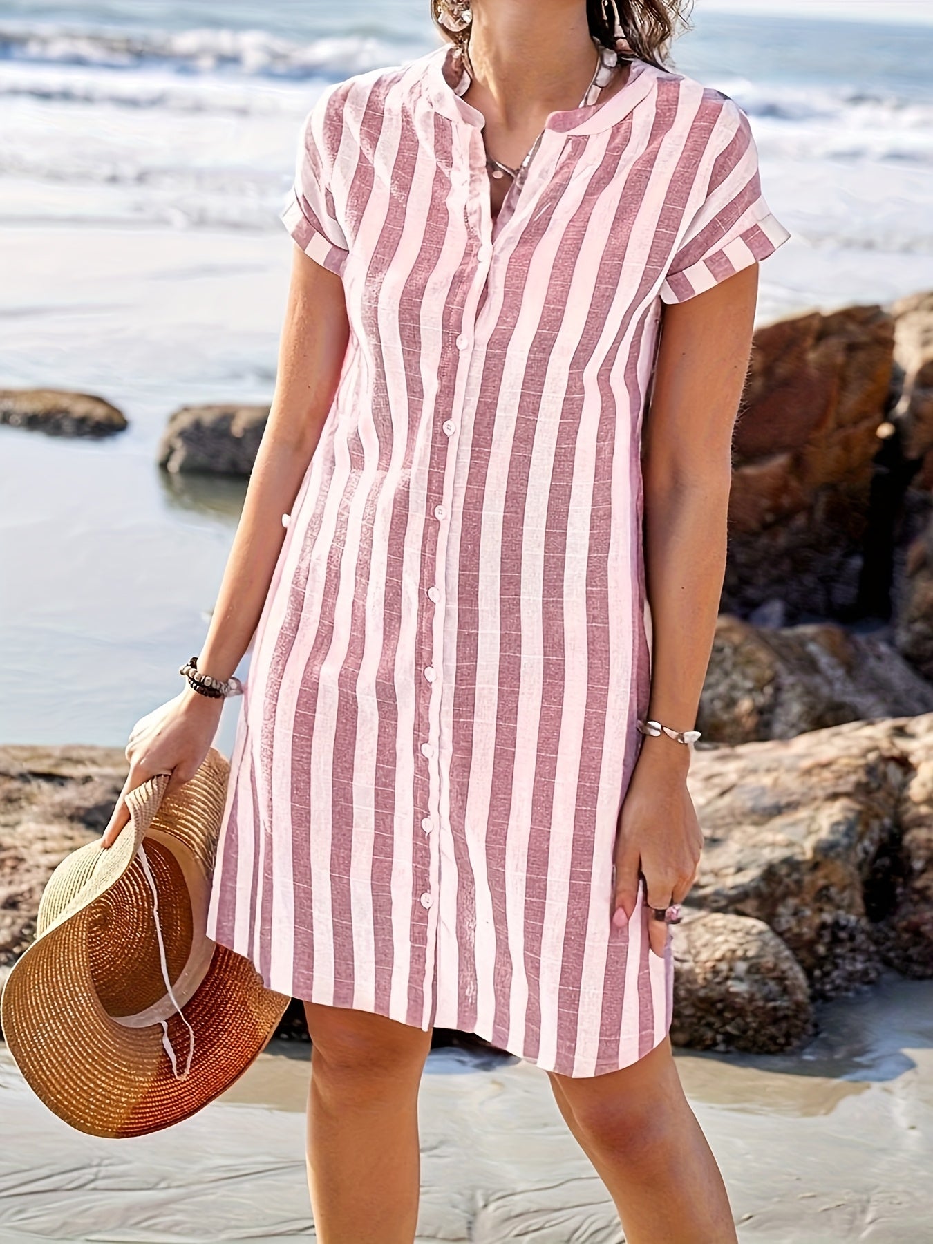 Miller | Striped Casual Dress Shirt