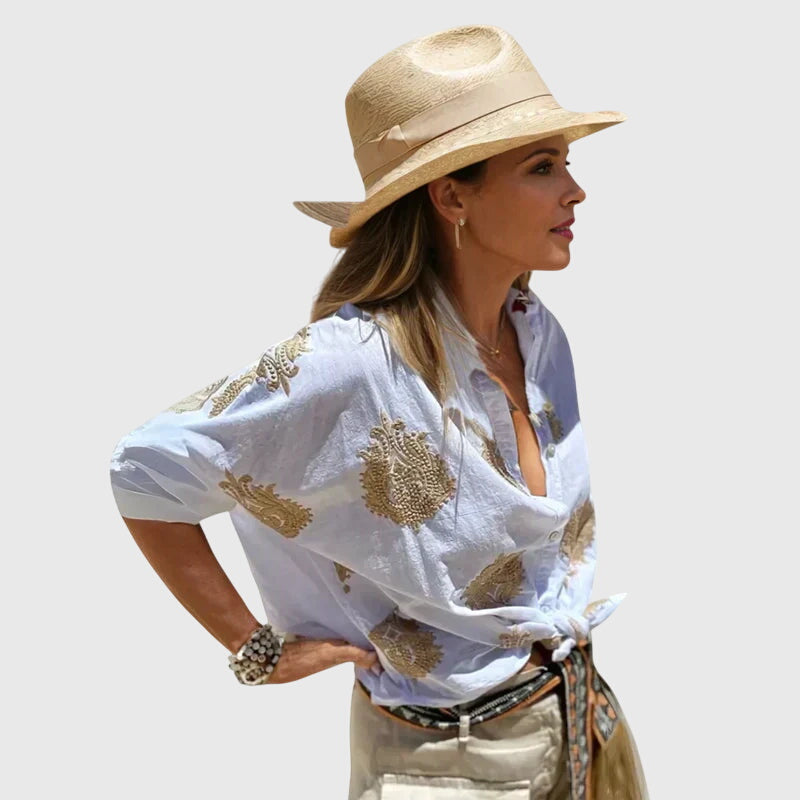 Liana | Breezy Bohemian Shirt – Lightweight, Stylish & Effortlessly Chic
