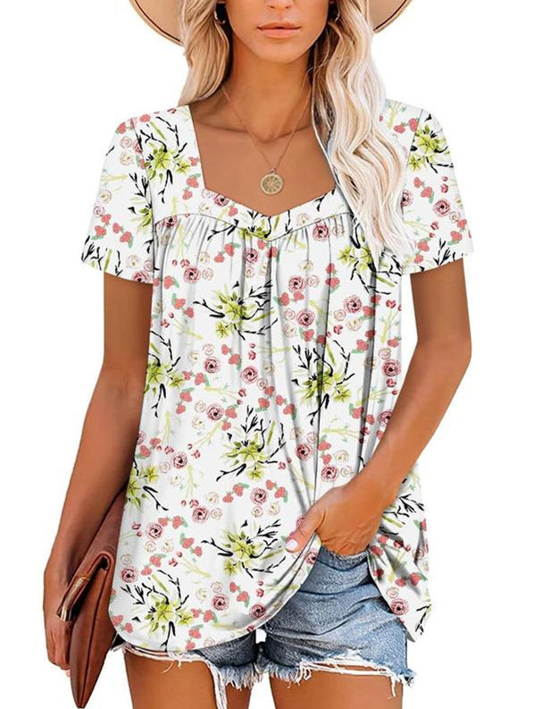 Carly | Casual Floral Top