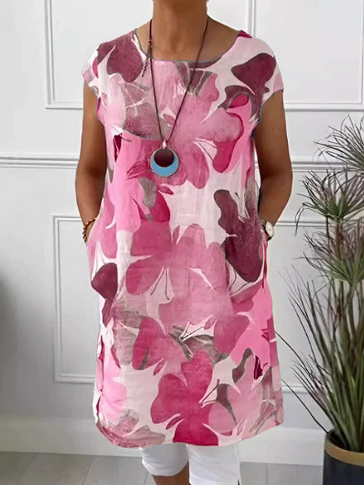 Bianca | Colourful Floral Dress – Fresh, Light & Cheerful