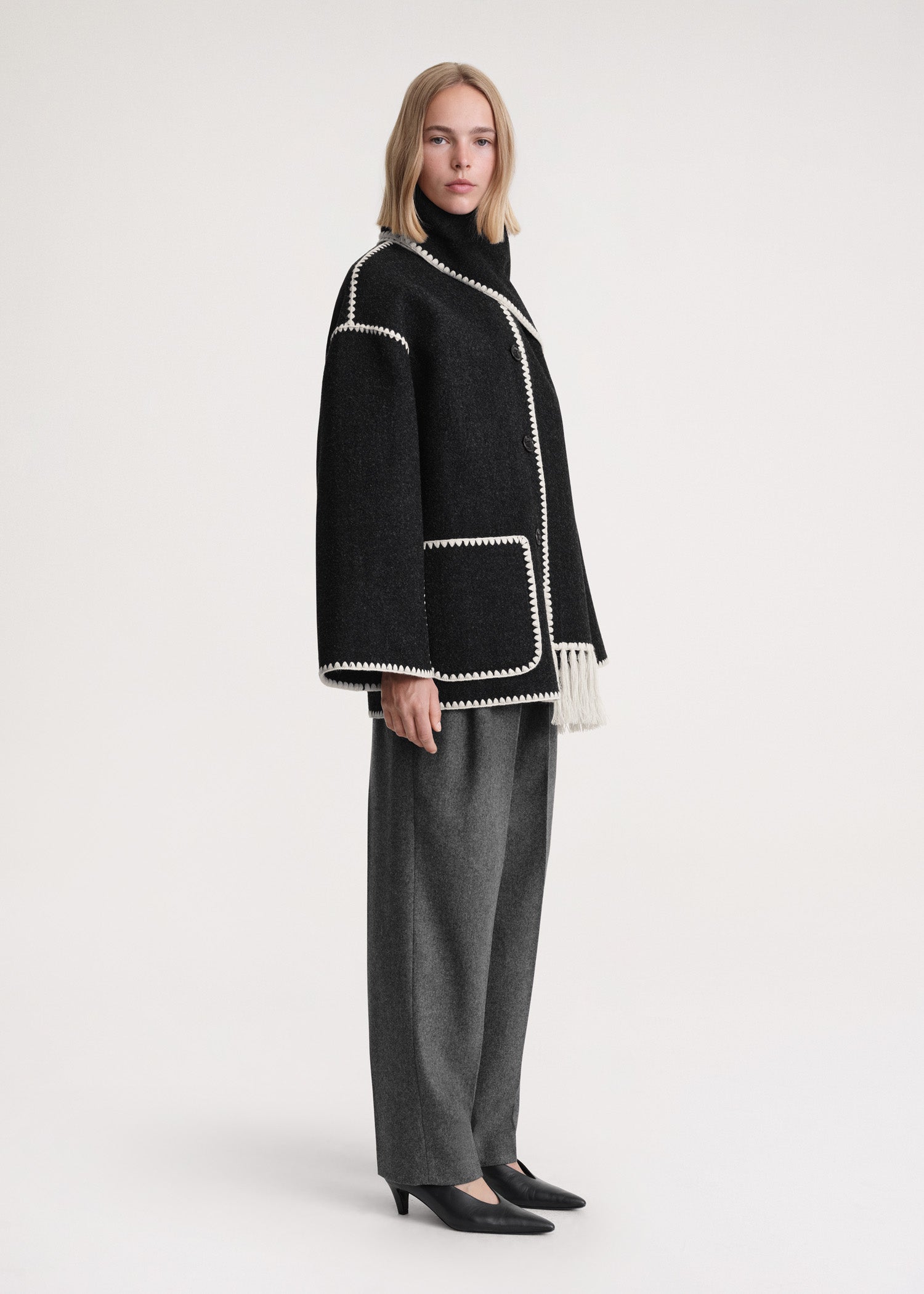Aurelia™ -  Luxe Scarf Jacket