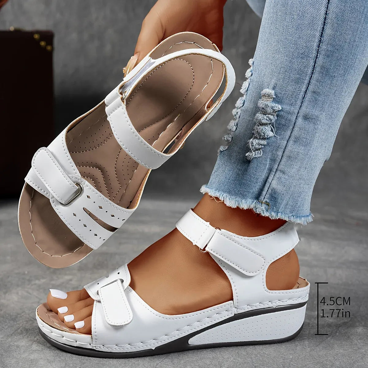 Angela | Elegant orthopedic sandals