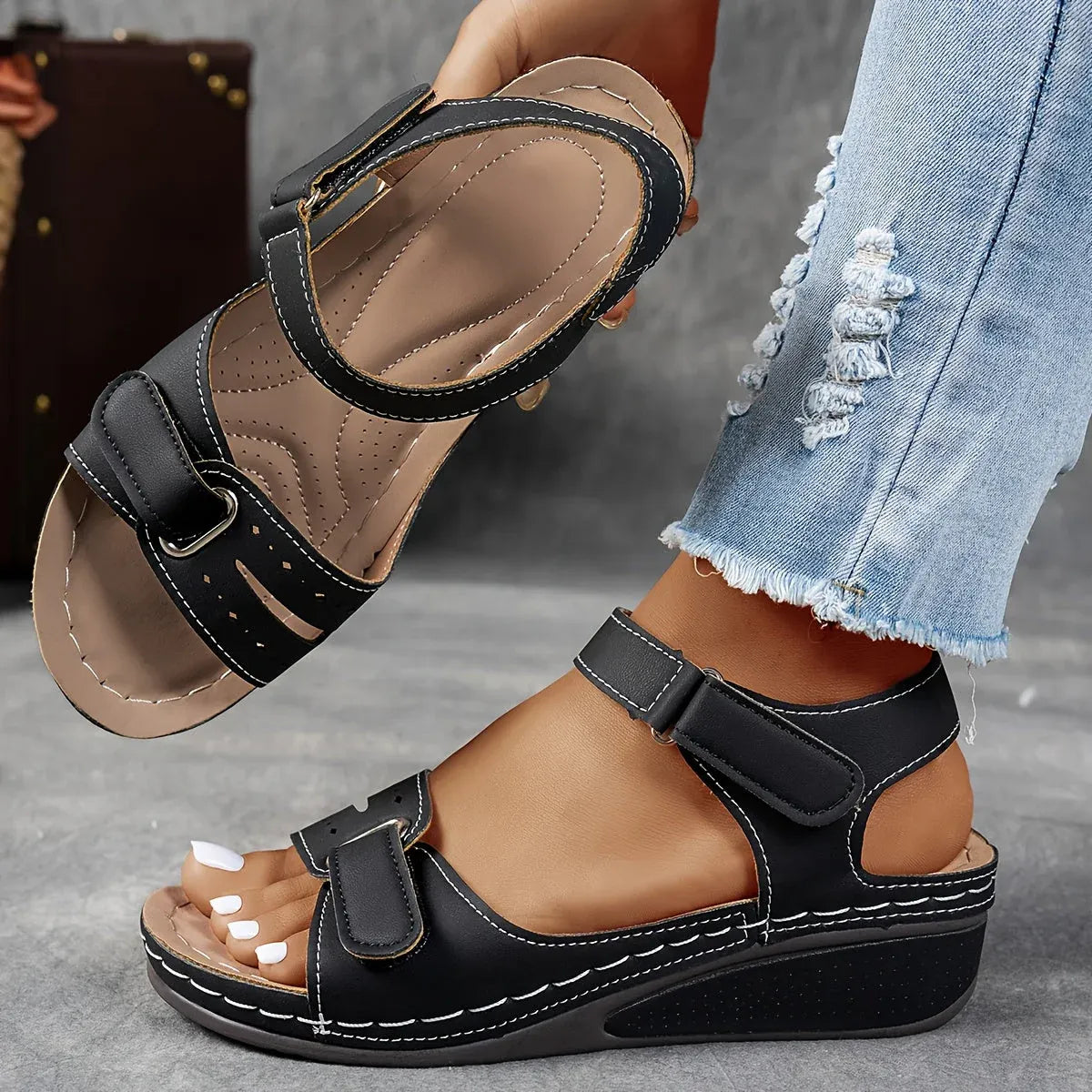 Angela | Elegant orthopedic sandals