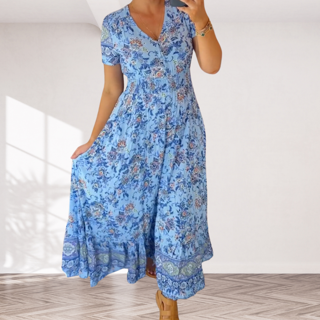 Jamie | Floral Maxi Dress – Soft, Flowy & Feminine