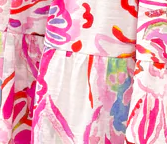 Lorraine | Pink Paisley Floral maxi dress