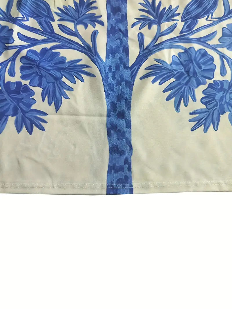 Philips | Embroidered Blue Dress