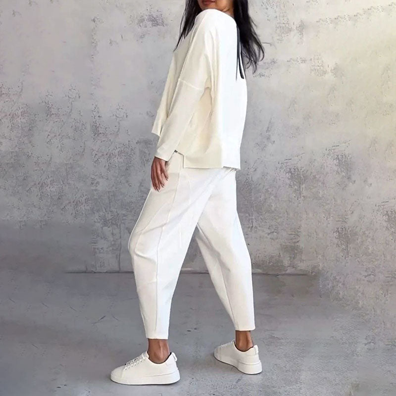 ALLURE | Loose Breezy Longsleeve 2-Piece Set